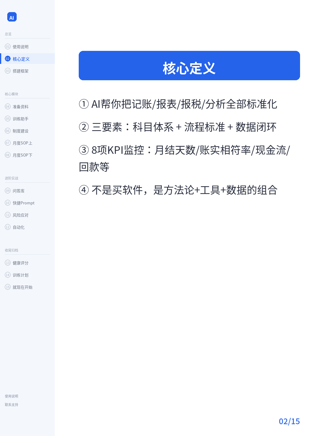 卡片02：核心定义