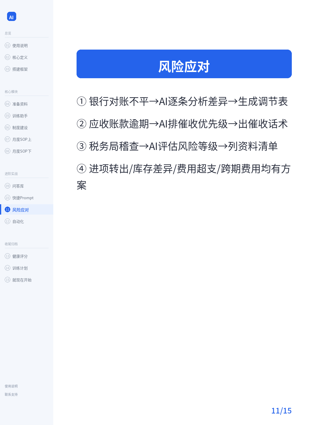 卡片11：异议处理