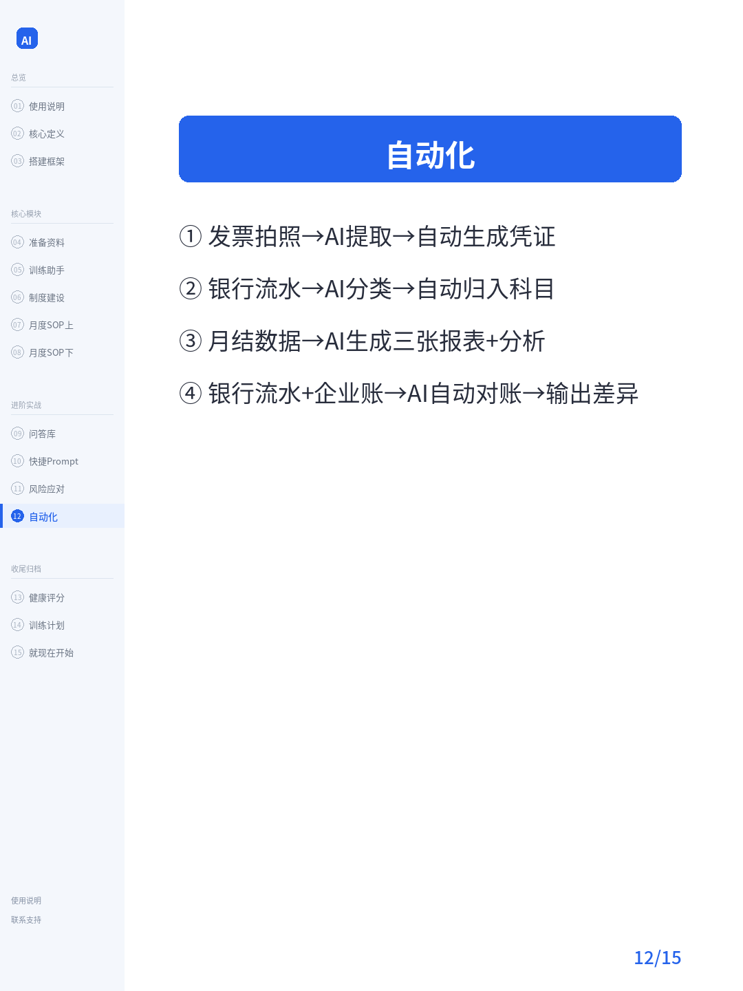 卡片12：自动化